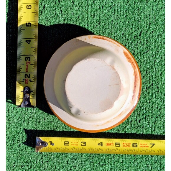 5x3"Japanese Oginoya Mashiko-Yaki Clay GlazeCooking/Serving Bowl/Pot/Planter NOS - Picture 3 of 3